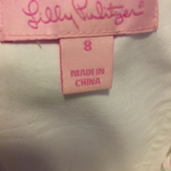 Lilly Pulitzer grasshopper seersucker dress - Picture 3 of 3